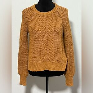 MADEWELL Cotton Knit Crew Neck Sweater - XS